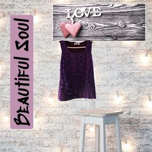 Woman's Sequin Tank Top